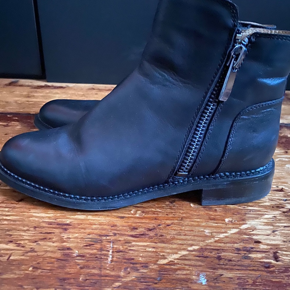 Black Franco Sarto Booties